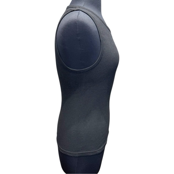 True Religion Ribbed Gold Logo Tank Top Size Medium – Excellent Condition - Picture 3 of 5